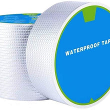 RV Roof Seal Tape Repair Tape  White 4"x 50',Seal and Waterproof,Roofs Bond  Sealant,Seam,Skylight,Flashing,Motorhome ，Camper ，Sealant Roofing,Window, Boat Sealing, Truck Stop Camper Roof Leaks