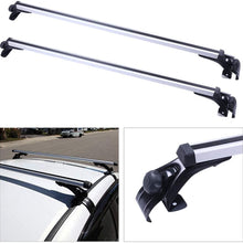 WHEELTECH 48" Roof Rack Cross Bar Rail fit for 2010-2017 For Chevy Cruze,2006-2011 2014-2017 For Chevy Impala,2006-2010 2013-2017 For Chevy Malibu Cargo Racks Rooftop Cargo Luggage Silver Crossbars