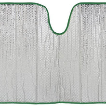 BDK Tropical Leaves Auto Windshield Sun Shade for Car SUV Truck - Balmy Fern - Double Bubble Foil Jumbo Folding Accordion - AS-768