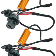 2X - New 7440 7443 LED Canbus Error Free Load Resistor Wiring Harness Lamp Decoder