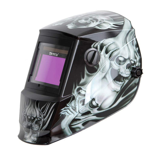 Antra Welding Helmet Auto Darkening AH6-660-6218 Large Viewing 3.86X2.50