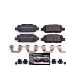 Power Stop Z23-1393, Z23 Evolution Sport Carbon-Fiber Ceramic Rear Brake Pads