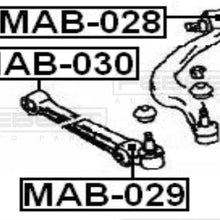 FEBEST MAB-029 Front Control Arm Bushing