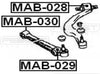 FEBEST MAB-029 Front Control Arm Bushing