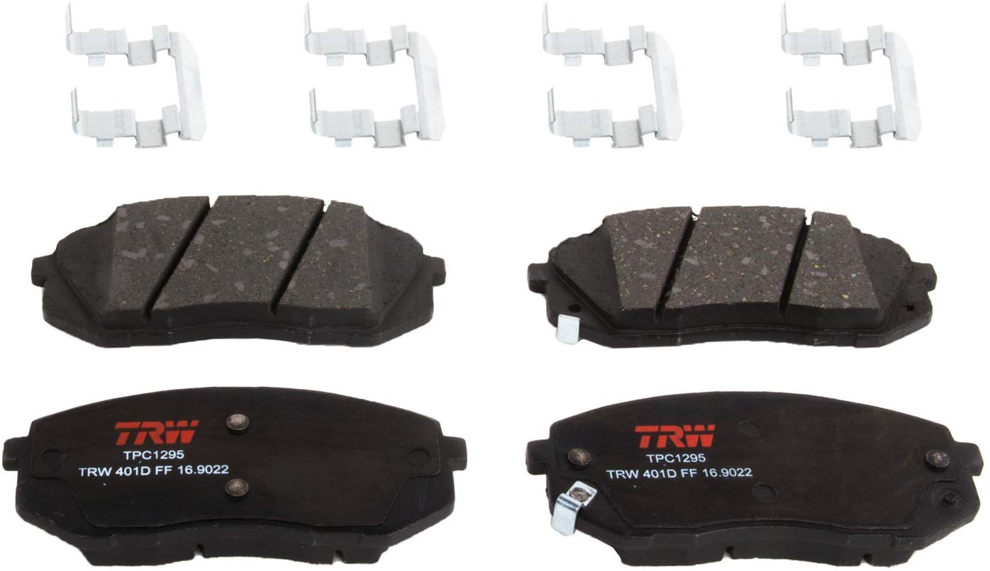 TRW TPC1295 Premium Ceramic Front Disc Brake Pad Set