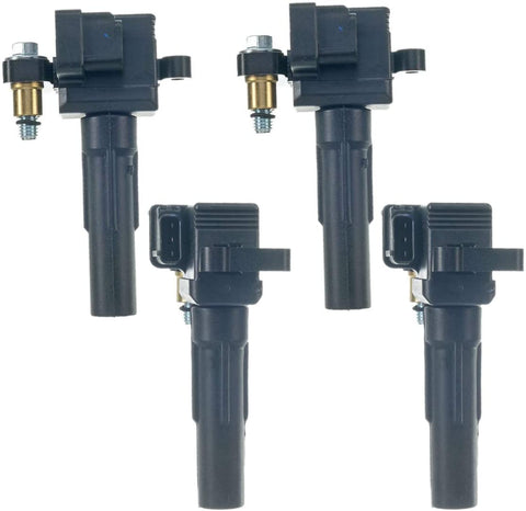 Set of 4 Ignition Coil for Subaru Forester Impreza 2004-2010 Legecy Outback Baja H4 2.5L Turbo