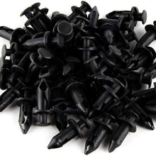 UNIGT 7661855 Fastener Rivets for Polaris Sportsman RZR Ranger Snowmobile Push Pin Plastic Clips ATV Body Bumper Fender Clips Fastener Rivets- 120 Pcs & 1 Remover