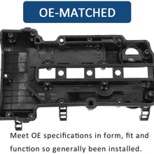 X AUTOHAUX Car Camshaft Engine Valve Cover Set with Gasket Bolts 25198498 for Chevrolet for Chevy Cruze Sonic for Buick Encore for Cadillac ELR 1.4L