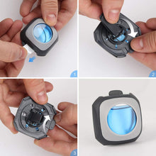 Airbreezy Car Air Freshener, 6 Car Freshener Vent Clips, 4ml Each, Long-Lasting Car Fragrance, Up to 180 Days, Blue Sky/New Car Scents