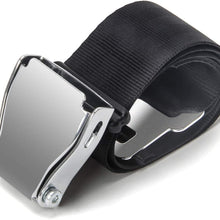 Coolrunner Adjustable 7-32" Airplane Seatbelt Extender - FITS All Airlines - Free Carrying Case
