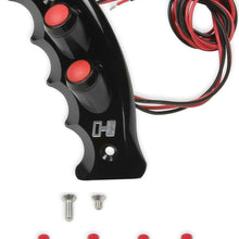 Hurst Pistol Grip Plate, 2 Button, Black