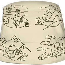 Seamless Geese Pattern - - Goose,Unisex Summer Bucket Hat - Sun Hat Packable Vacation Hat Fun Access