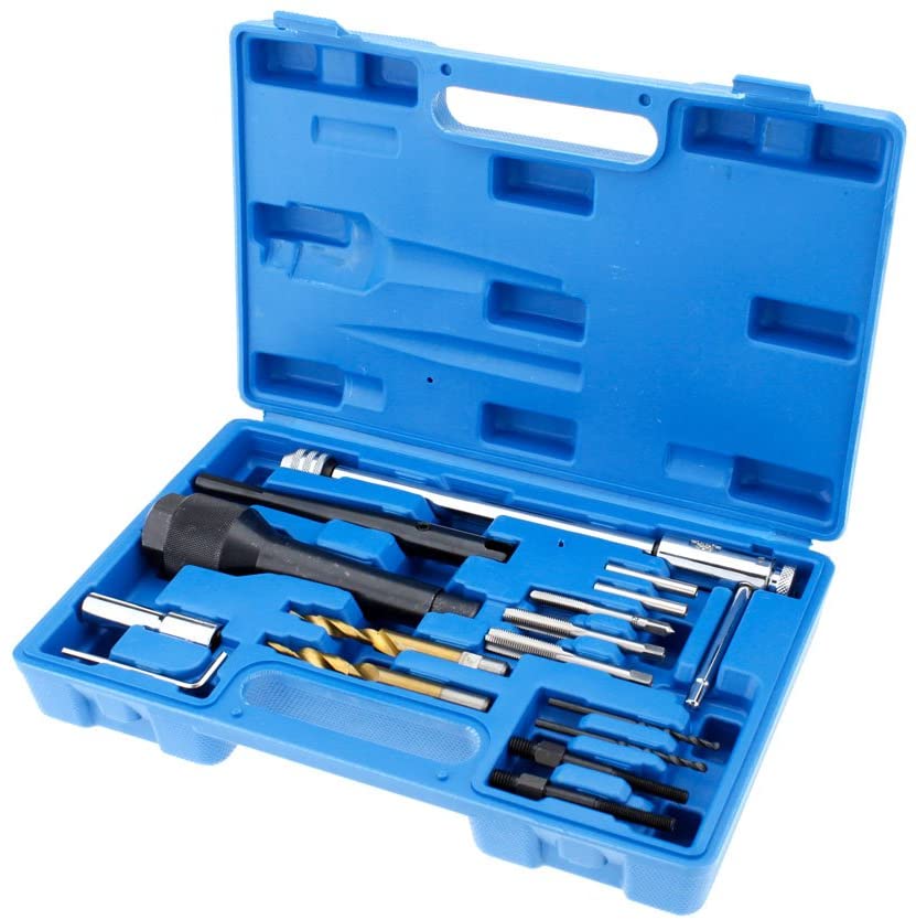 Glow Plug Removal Remover Tool 16 Pc Set 8mm 10mm Plug