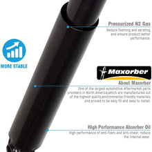 Maxorber Full Set Shocks Struts Absorber Compatible with Chevy Silverado,GMC Sierra 1500 HD 01-07 Replacement for Silverado Sierra 2500 HD 99-10 Shock Set 344383 344385