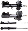 Shock Absorber INEEDUP 4pcs Front Rear 334450 334451 344612 Replacement for 2003 2004 2005 2006 2007 2008 Toyota Corolla