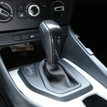 YIWANG Carbon Fiber Style ABS Car Center Gear Shift Head Cover Trim for BMW E48 E61 E64 E65 E85 E86 E53 E81 E82 E87 E90 E91 E92 E93 F01 E87 1 Series 5 Door Hatchback