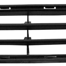 2017-2019 Nissan Rogue Front Bumper Cover Grille; Textured-Black; Made Of Pp Plastic Partslink NI1036108