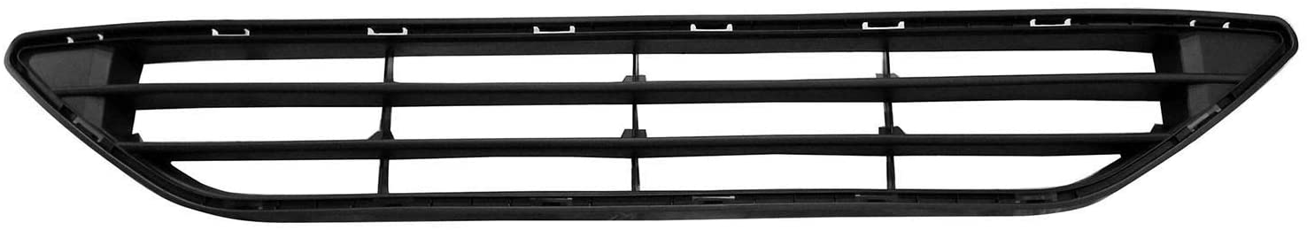 HEADLIGHTSDEPOT Front Bumper Cover Grille Textured-Black Compatible with Nissan Rogue 2017-2018