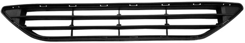 2017-2019 Nissan Rogue Front Bumper Cover Grille; Textured-Black; Made Of Pp Plastic Partslink NI1036108