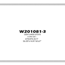 OE Replacement Radiator TOYOTA PRIUS 2016