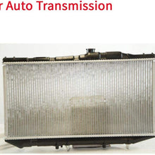 JUDE 16mm Core Automatic Transmission(AT) Aluminum/Plastic Radiator for 1987-1991 Toyota Camry 2.0L L4 with Oil Cooler U870 1 Year Warranty