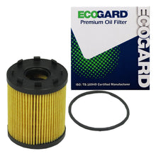 ECOGARD X6162 Premium Cartridge Engine Oil Filter for Conventional Oil Fits Fiat 500 1.4L 2012-2019, 500L 1.4L 2014-2020, 124 Spider 1.4L 2017-2020