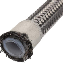 1 Meter Silver Stainless Braided Hose Tube Pipe Line for Petrol Oil Di Fuel Oil Line an-6 6AN 8mm 2500 Psi