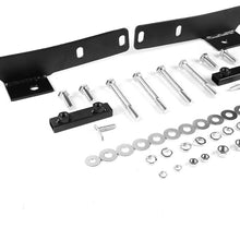 Replacement for Pathfinder R52 3 inches Chrome Bull Bar+6 inches Chrome Housing Smoked Lens Fog Lights