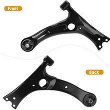 Front Lower Control Arm Compatible with 2003-2013 Toyota Corolla, 2003-2008 Toyota Matrix, 2000-2005 Toyota Celica, 2003-2008 Pontiac Vibe - A Pair (Left & Right)