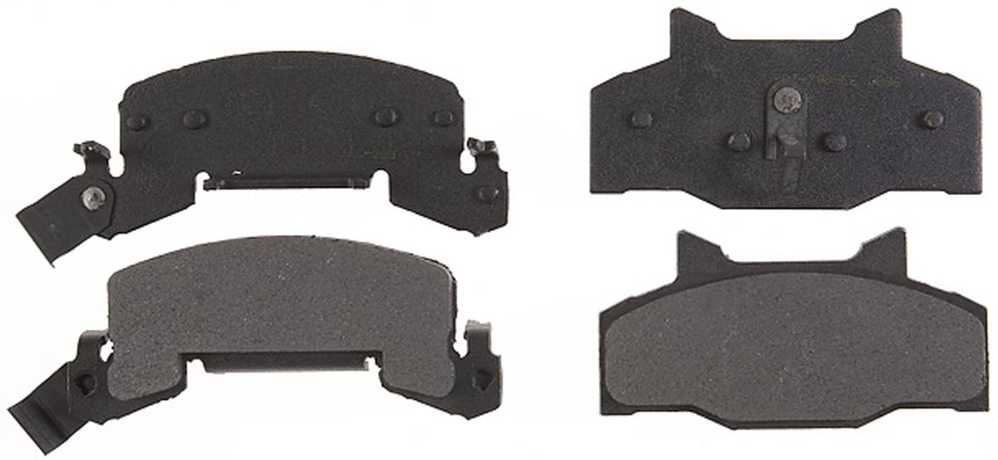 ACDelco 17D214M Professional Semi-Metallic Front Disc Brake Pad Set