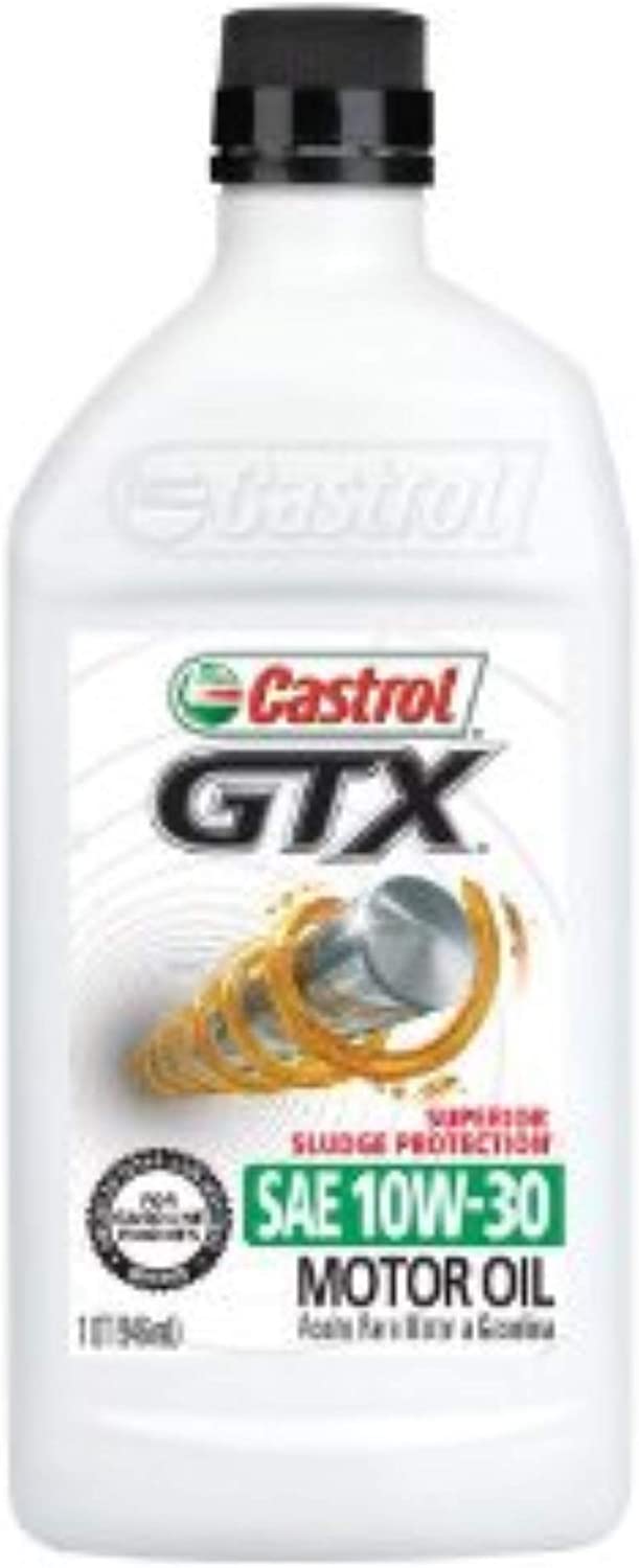 Castrol 06145 1 Quart Sae 10/30 Castrol Gtx Drive Hard Motor Oil