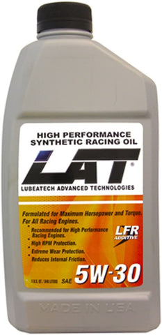 LAT 20435-1 (SAE 5W-30) Synthetic Racing Oil