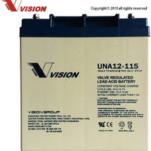 Vision UNA12-115 Battery