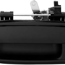 YITAMOTOR Tailgate Handle Liftgate Latch Handle Compatible with Keyhole for 2000-2006 Toyota Tundra, Textured Black, 690900C010, 69090-0C010