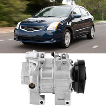 AYNEFY Air Conditioning Compressor, 10360541 1010886 Fits for Nissan Altima/Sentra 2007-2012