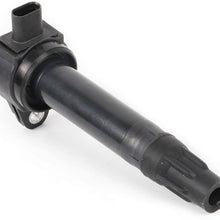 Ignition Coil Pack Set of 4 - Replaces 4606824AB, UF557, C1587, 5C1644, C-1587, GN10346 - Compatible with Dodge, Jeep & Chrysler Vehicles - 200, Sebring, Avenger, Caliber, Journey, Compass, Patriot
