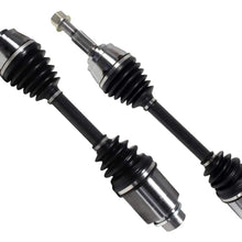 MAXFAVOR CV Joint Axle Assembly Front Pair Set of 2 Premium CV Axles Replacement for Nissan Murano S SE Sport AWD 3.5L V6 03-07