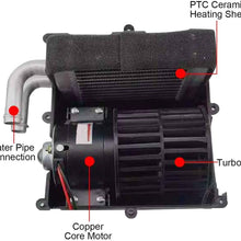 LXZDZ 850W Car Auto Heater 12V 24V Air Purifier Cooler Dryer Demister Defroster Portable 2 in 1 Windshield Hot Warm Fan Truck Van (Size : 12v)