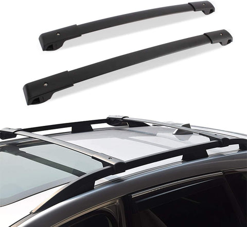 JinsanityPerformance Roof Rack Cross Bars Compatible for 2014-2019 Subaru Forester / 2013-2019 Crosstrek /2012-2019 Impreza with Side Rails, Rooftop Luggage Cargo Bag Carrier Bike Canoe Kayak