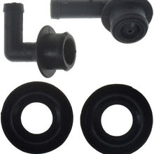 53013360AA 53030497 PCV CCV Vent Valve Elbows & Grommets Kit Fits for 2000-2004 Jeep Grand Cherokee (WJ) 4.0L 