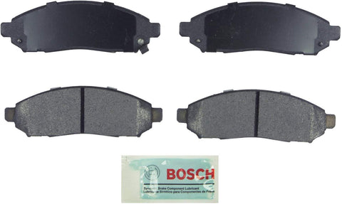 Bosch BE1094 Blue Disc Brake Pad Set for Nissan: 2005-15 Frontier, 2005-12 Pathfinder, 2005-15 Xterra; Suzuki: 2009-12 Equator - FRONT