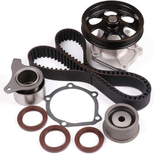 CCIYU Timing Belt Water Pump with Gasket Tensioner Bearing Fits 1995-1997 Fit for TOYOTA Paseo 1995-1998 Fit for TOYOTA Tercel 1.5L L4 ENG. CODE"5EFE"
