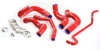 Silicone Radiator Coolant Hose Kit Clamps For 2005-2006 Ford Mustang GT V8 / 2005-2010 Ford Shelby GT500 Red