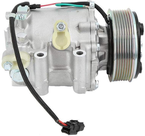 AC Compressor, A/C Clutch Air Condition Iron Compressor Replacement Fit for Honda Civic 1.8L 2006-2011 38810RNAA02