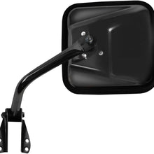 Fit System 60019C Jeep Passenger Side Replacement OE Style Manual Folding Mirror