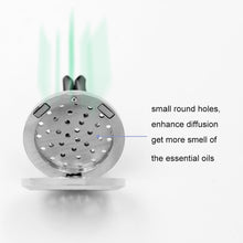 RoyAroma 2PCS 30mm Car Aromatherapy Essential Oil Diffuser, Stainless Steel Locket