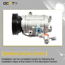 OCPTY Air Conditioner Compressor Compatible for Acura MDX Honda Pilot Honda Odyssey CO 29000C