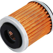 HIFROM Air Filter Element Cleaner with Oil Filter Spark Plug Kit Replacement for 1996-2005 Yamaha Wolverine 350 YFM350FX 4x4R 1999 Big Bear 350 YFM350FW Replace 1UY-14451-00-00 1UY134400100