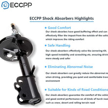 Shocks and Struts,ECCPP Front Pair Shock Absorbers Strut Kit Compatible with 1993-1997 Geo Prizm,1998-2002 Chevrolet Prizm,1993-2002 Toyota Corolla 234058 234057 71952 71951