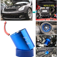 Supercharger Power Air Intake Turbonator Dual Fan Turbine Gas Fuel Saver Turbo